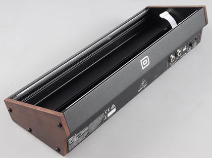 Behringer-Model D case, power supply, and box